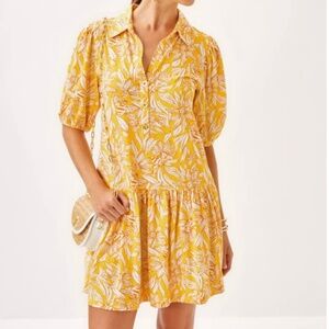 NWT Lilly Pulitzer Bingley Dress. XL Color: Honeycomb Hideaway New